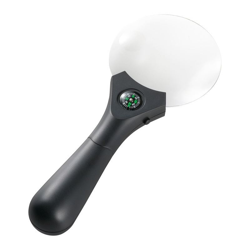 L-ZOOM LEDライト付きハンドルーペ 直径90mm 約3倍｜LH-M10HL90A 08