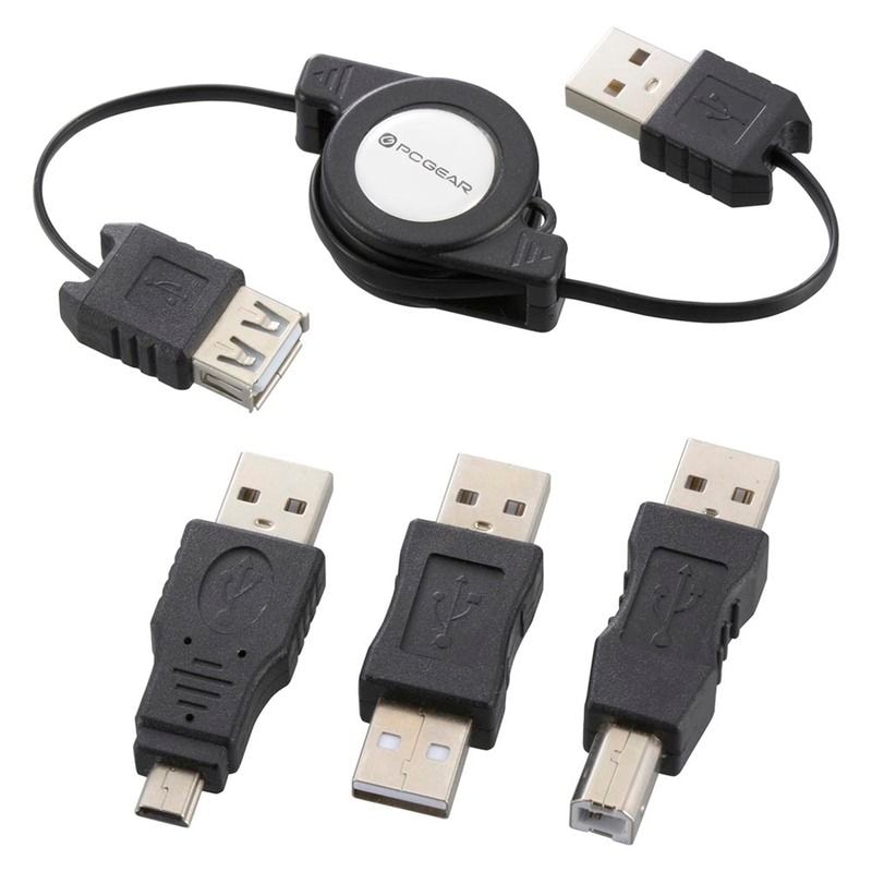 PCGEAR USB�����֥��Ѵ����ͥ��������åȡ�PC-NUST-K2 01-4378