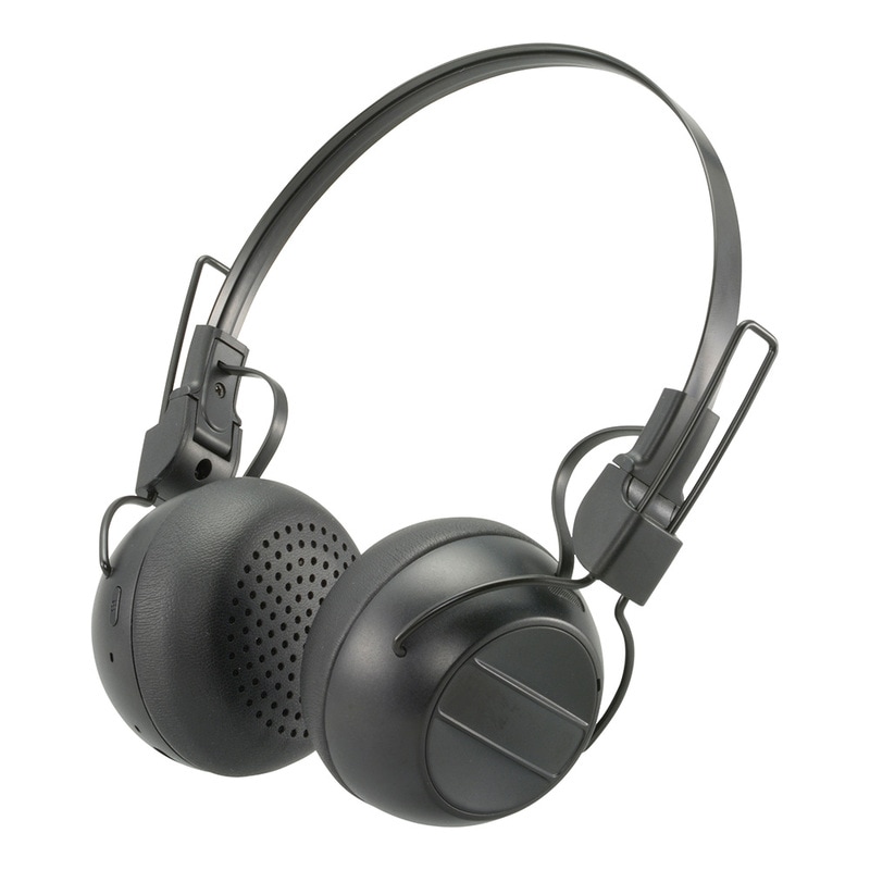 AudioComm ワイヤレスヘッドホン ブラック｜HP-W125N-K 03-1668｜通販