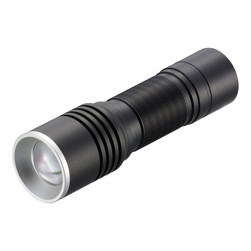 遠射光LEDフラッシュライト 525ルーメン｜LHA-LD3A3F-K 08-1356｜通販