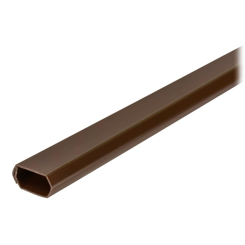 切れるテープ付モール 2号 60cm チョコ 2本入|DZ-KMT206X2-CH 09-1005|通販ならオーム電機ダイレクト