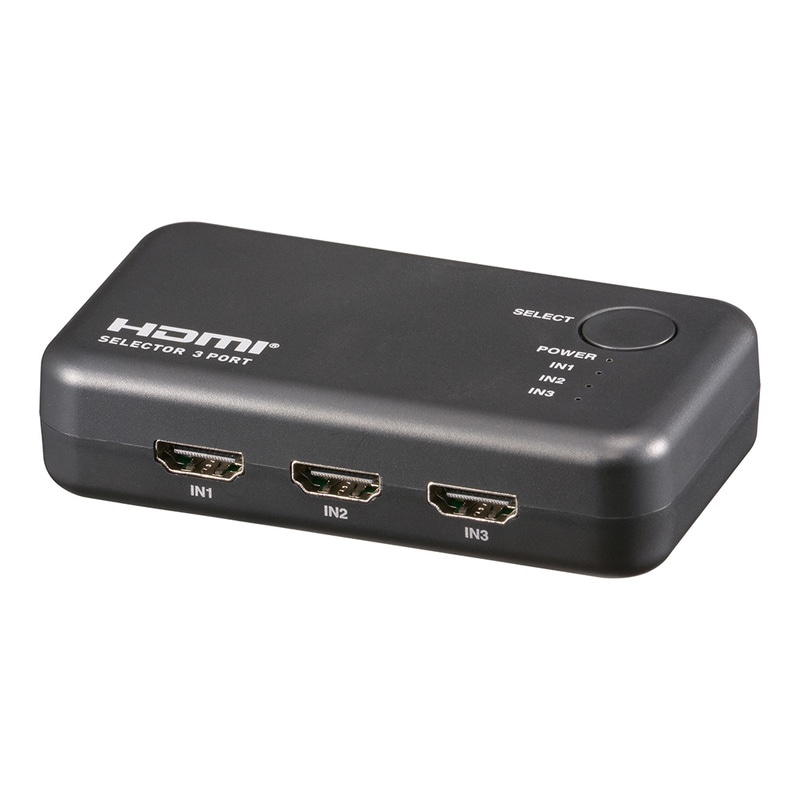 3ポート HDMIセレクター｜AV-S3S6-K 05-0569｜通販ならオーム電機
