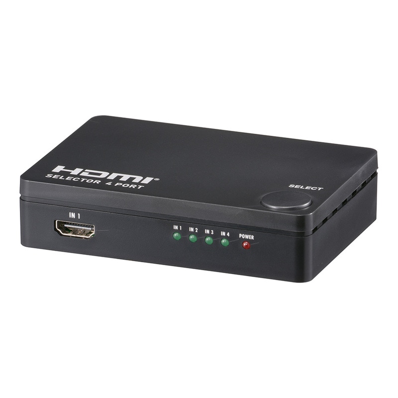 4ポート HDMIセレクター｜AV-S4S6-K 05-0589｜通販ならオーム電機