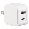 AudioComm 2.4A�б� AC���Ŵ� Type-A��Type-C 12W��MAV-A12WCA-W 01-7364