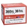 ����Υ��ѵͤ��ؤ����� 360XL/361XL��INK-C360361XL-BK2PCL 01-3113