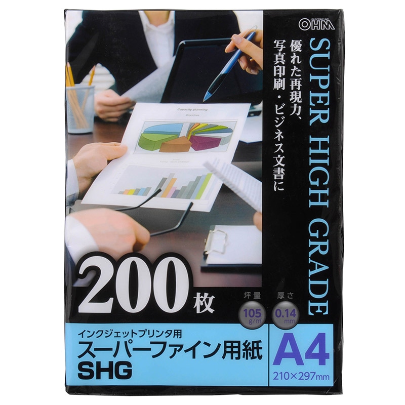 スーパーファイン用紙 A4 200枚入り｜PA-PSF-A4/200 01-3269｜通販なら