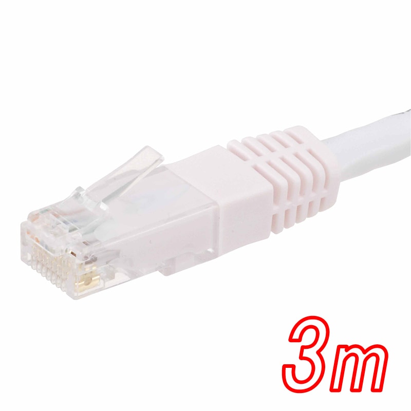 LANケーブル カテゴリー5e 3m｜PC-N2153 05-2153｜通販ならオーム電機