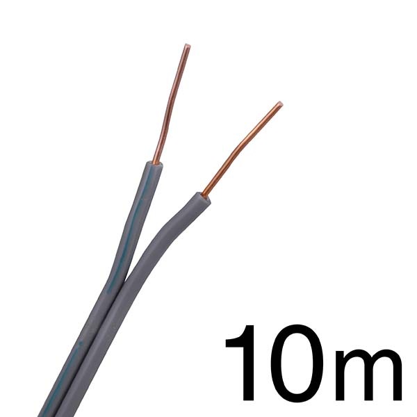 ベル線 10m 灰_TIVF-080-10H 04-7344｜通販ならオーム電機ダイレクト