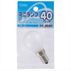 ��Ǯ�� �ߥ˥��� E14 40W �ե����ȡ�LB-S3440-F 04-9683