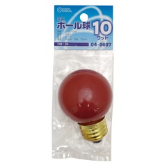��Ǯ�� �ߥ˥ܡ���� E26 10W G50 ��åɡ�LB-G5610-R 04-9697