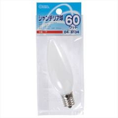 �����ǥꥢ��E17 60W�ۥ磻�ȡ�LB-C2760-W 04-6134
