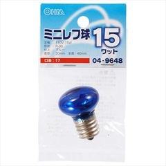 �ߥ˥�յ� ���顼 15W �֥롼��LB-R3715-CA 04-9648