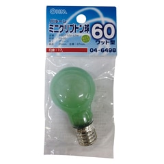 �ߥ˥���ץȥ�� ���顼 E17 60W���꡼���LB-PS3760K-BG 04-6498