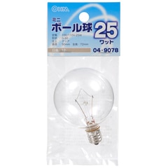 ��Ǯ�� �ߥ˥ܡ���� G50 E12 25W ���ꥢ��LB-G5225-C 04-9078