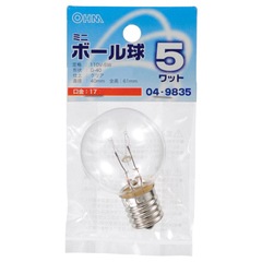 ��Ǯ�� �ߥ˥ܡ���� G40 E17 ���ꥢ 5W ��LB-G4705-C 04-9835