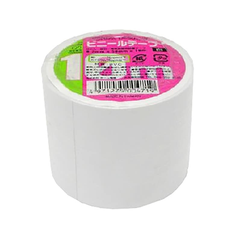 ビニールテープ 幅5cm×長さ10m 白_DE5010W 00-0471｜通販ならオーム
