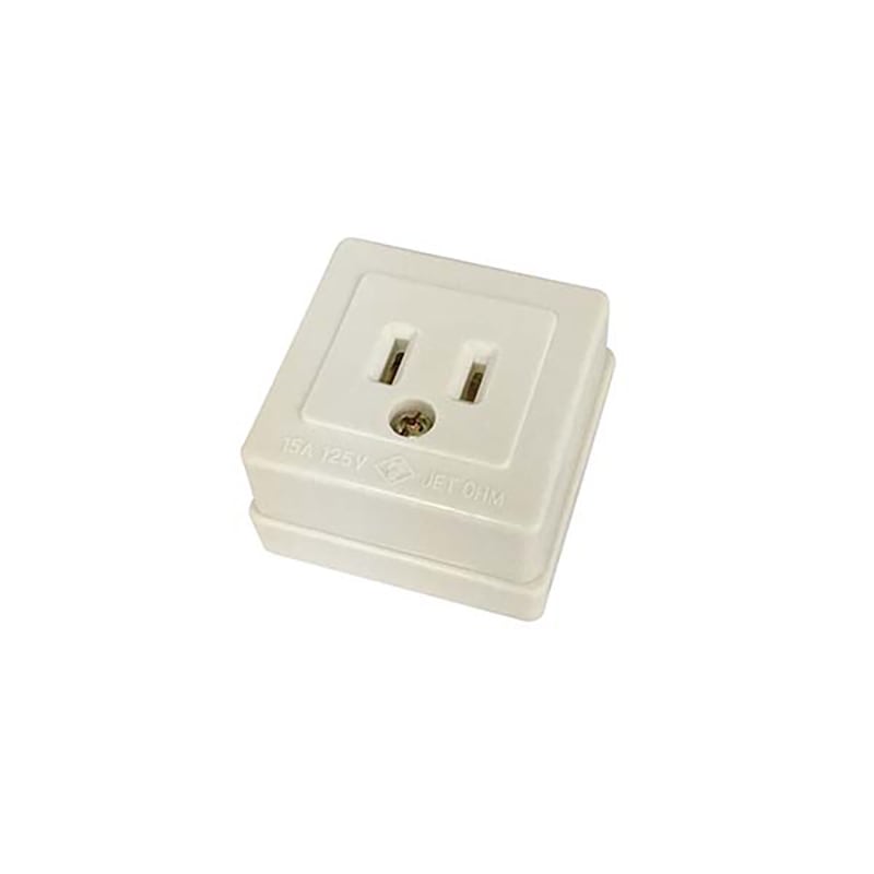 新品未使用　ライヴァコンセントアイクリームF 角型コンセント 1口_HS-R151K 04-0228｜通販ならオーム電機ダイレクト