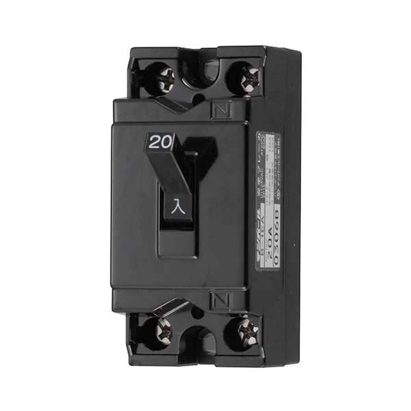 安全ブレーカー 20A AC100V_HS-B1EA20-G 00-8452｜通販ならオーム電機