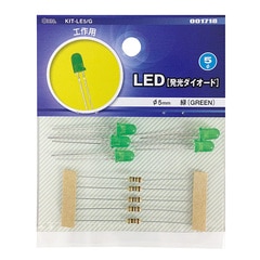 LEDȯ������������ ������ ��5mm �� 5����_KIT-LE5/G 00-1718