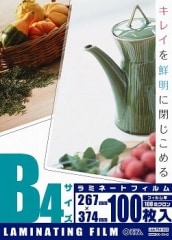 ��ߥ͡��ȥե����100�ߥ����� B4 100���LAM-FB41003 00-5542