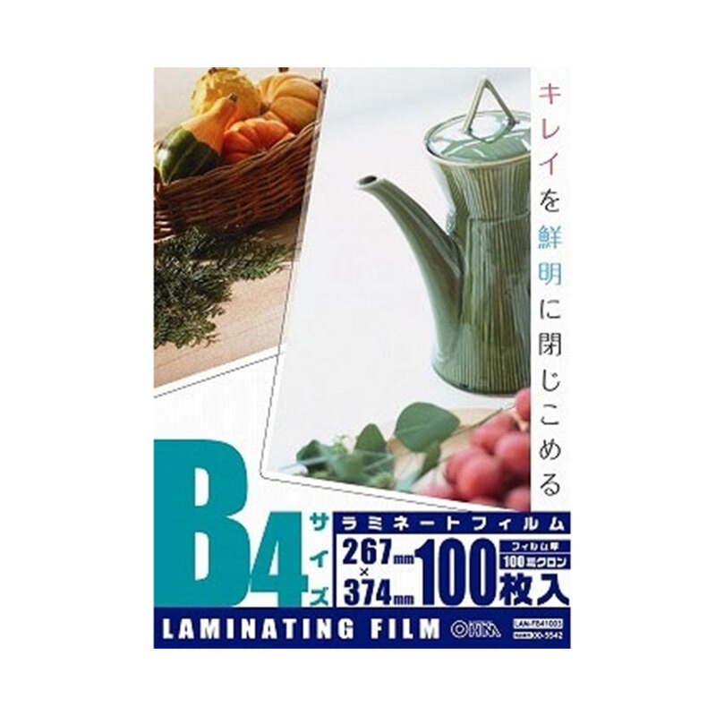 ��ߥ͡��ȥե����100�ߥ����� B4 100���LAM-FB41003 00-5542