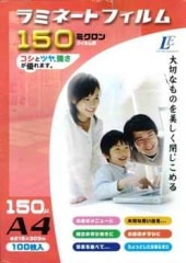 ��ߥ͡��ȥե����150�ߥ����� A4 100���LAM-FA4100T 00-5512