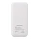SmartComm ����Ŵ��Х���Хåƥ꡼ 10000mAh �ۥ磻�ȡ�SMP-JV681 05-1201