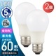 LED�ŵ� E26 60������ ����� 2������LDA6D-G AG59 2P 06-5468