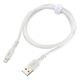 SmartComm ���餫�����֥� USB Type-A to Lightning 1m �ۥ磻�ȡ�SIP-L10DAL-W 01-7348