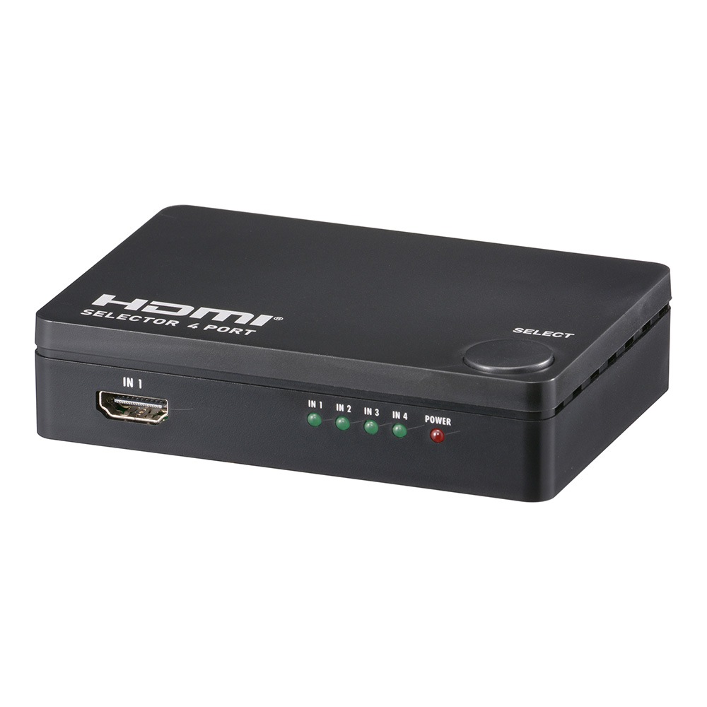 4ポート HDMIセレクター｜AV-S4S6-K 05-0589｜通販ならオーム電機