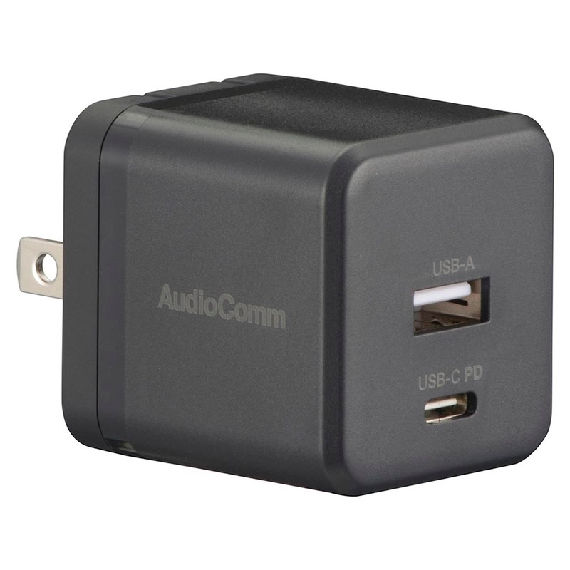 AudioComm USB㡼㡼 45WPDбUSB-C+USB-A ֥åMAV-AP245N 03-6198