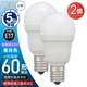 LED�ŵ微�� E17 60������ ����� 2������LDA6D-G-E17 IS53 2P 06-5483