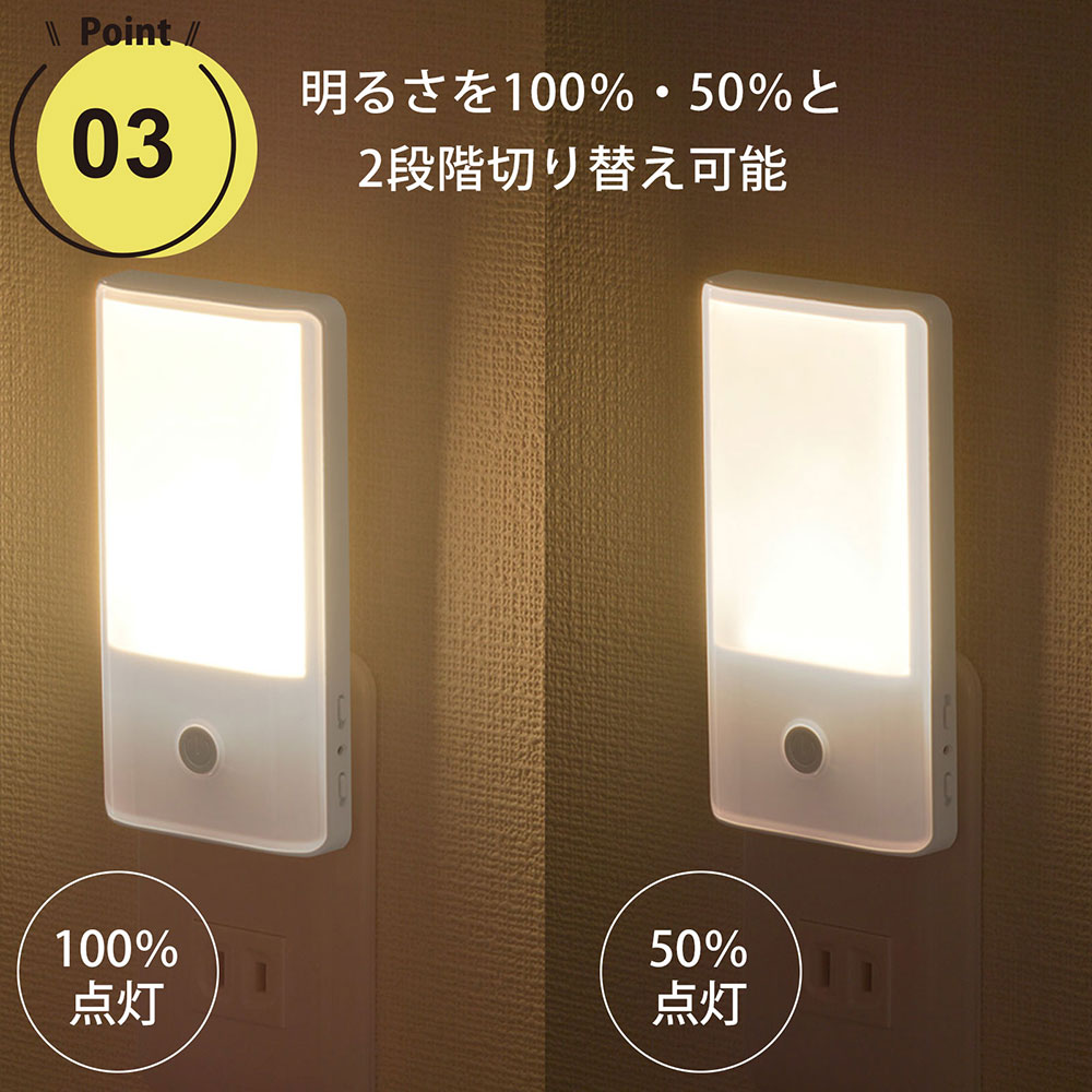LED�ʥ��ȥ饤�� ���ť��󥵡��� �ŵ忧��NIT-ALA6MY-WL 06-1720