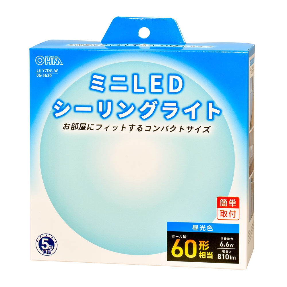 �ߥ�LED������󥰥饤�� 60�� 810�롼��� �������LE-Y7DG-W 06-5630