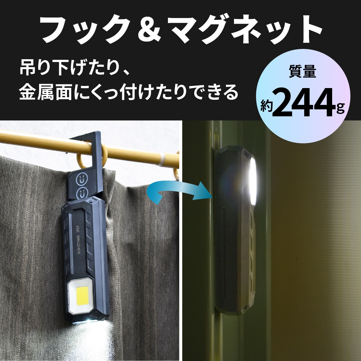 USB���ż�LED�ޥ���饤�ȡ�SLW-CT1900-K 08-1397