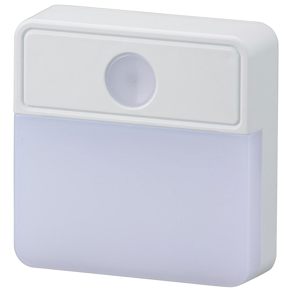 薄型LEDナイトライト 明暗センサー式 電球色｜NIT-ALA6MSQ-WL 06-1724