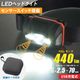 USB���ż�LED�إåɥ饤�� 440�롼����LC-MUS440-K 08-1398