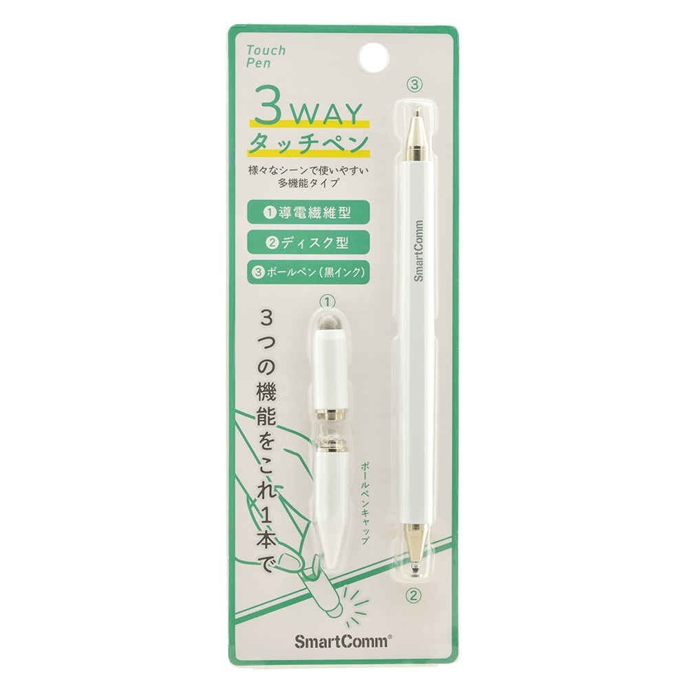 SmartComm 3WAY���å��ڥ� �ۥ磻�ȡ�SMP-OTPW3 01-3481