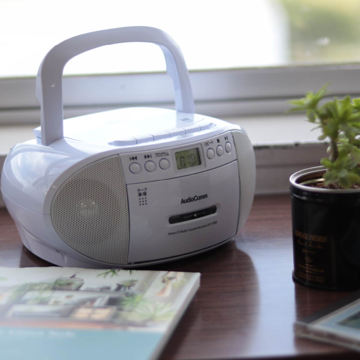 AudioComm CD饸åȥ쥳 ۥ磻ȡRCD-590Z-W 03-5037