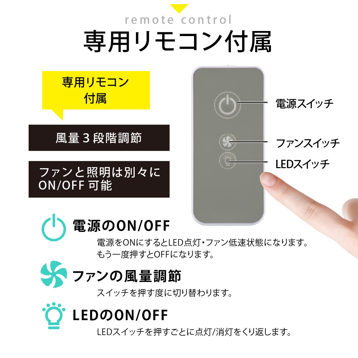 ファン付きLEDレールライト ライティングダクト用 ホワイト｜ORL-FL01