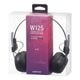 AudioComm �磻��쥹�إåɥۥ� �֥�å���HP-W125N-K 03-1668