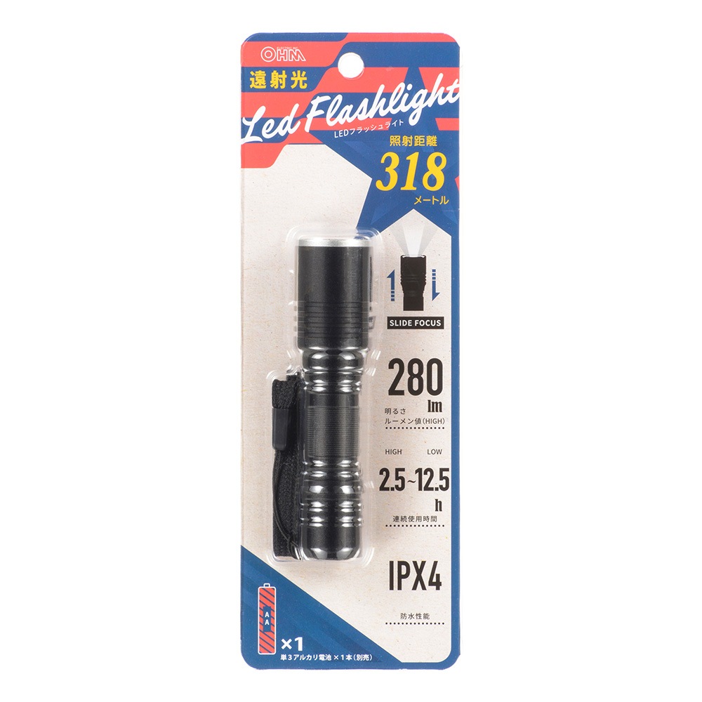 ��͸�LED�ե�å���饤�� 280�롼����LHA-LD2A1F-K 08-1354