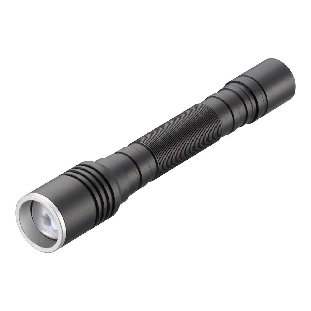 遠射光LEDフラッシュライト 470ルーメン｜LHA-LD2A2F-K 08-1355｜通販