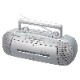 AudioComm ���֥�饸�������åȥ쥳������ AM/FM���ƥ쥪��RCS-571Z 03-5012