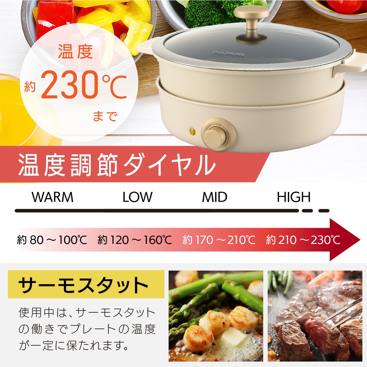 PULMORE �ŵ���������COK-PYN120A-W 08-1467