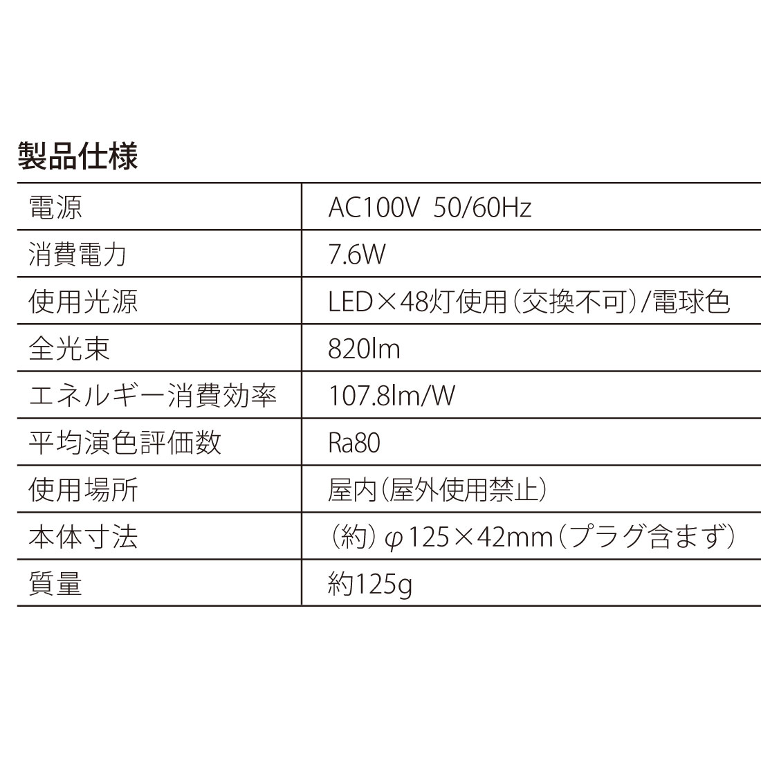 LEDߥ˥󥰥饤 60 820롼 ŵ忧LE-Y7B-WL 06-5060