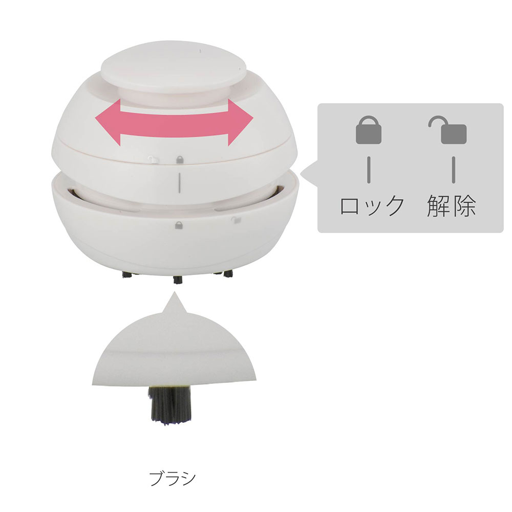 卓上そうじ機 ホワイト｜JIM-C03-W 00-5638｜通販ならオーム電機ダイレクト
