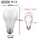 LED�ŵ� E26 40������ �ʹ����󥵡��� �������LDA5D-H R21 06-3592