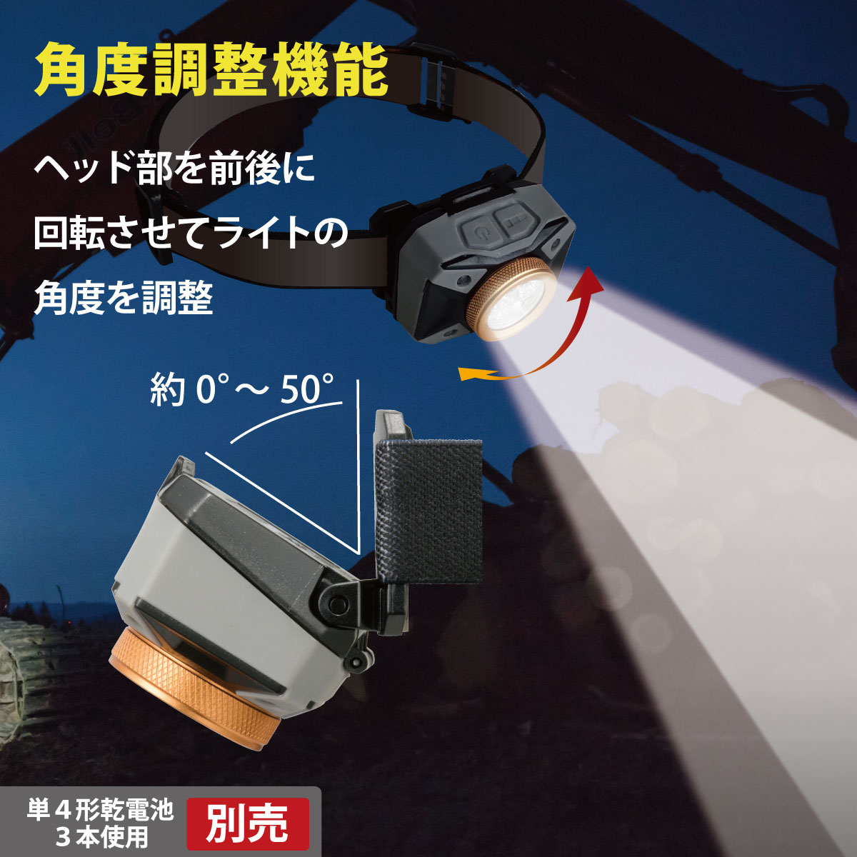 LED�إåɥ饤�� ���åɥץ� 500�롼����LC-500RG-S 08-1367