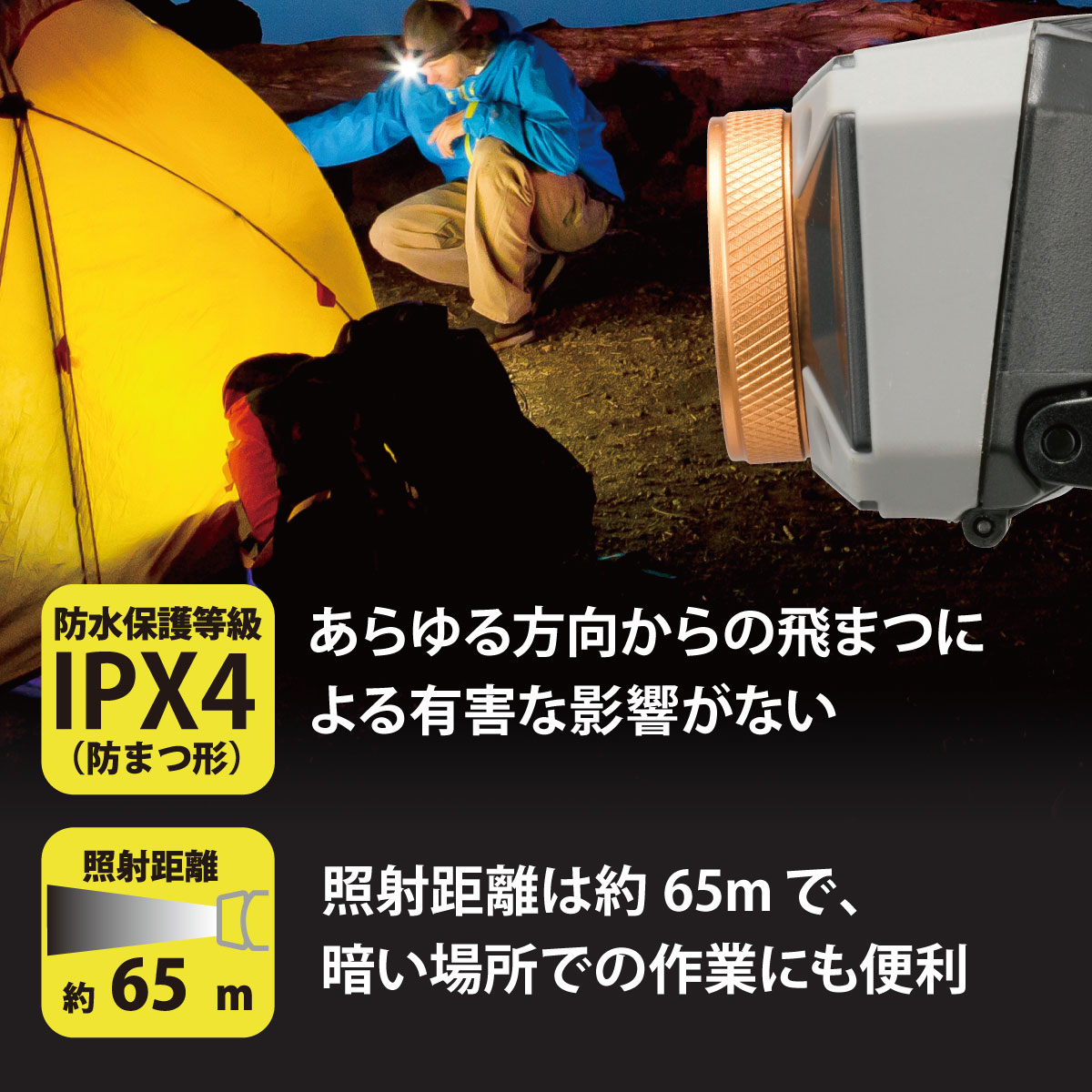 LED�إåɥ饤�� ���åɥץ� 500�롼����LC-500RG-S 08-1367